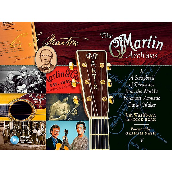 Hal Leonard The Martin Archives - A Scrapbook of Treasures from the World's Foremost Acoustic Guitar Maker