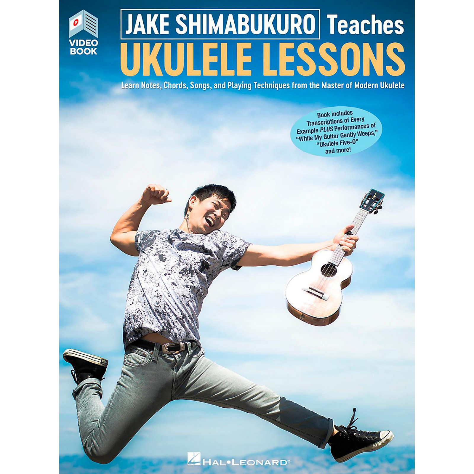 Hal Leonard Jake Shimabukuro Teaches Ukulele Lessons (Video/Book