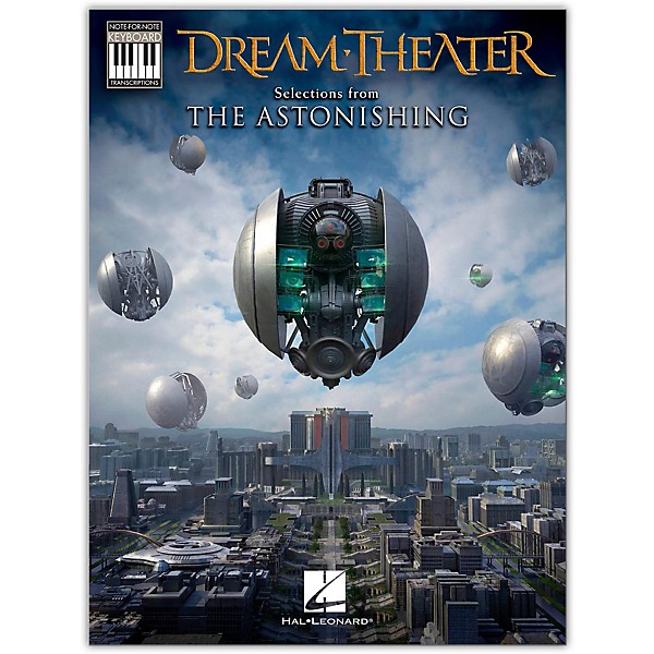 Hal Leonard Dream Theater-Selections from The Astonishing Keyboard Transcriptions