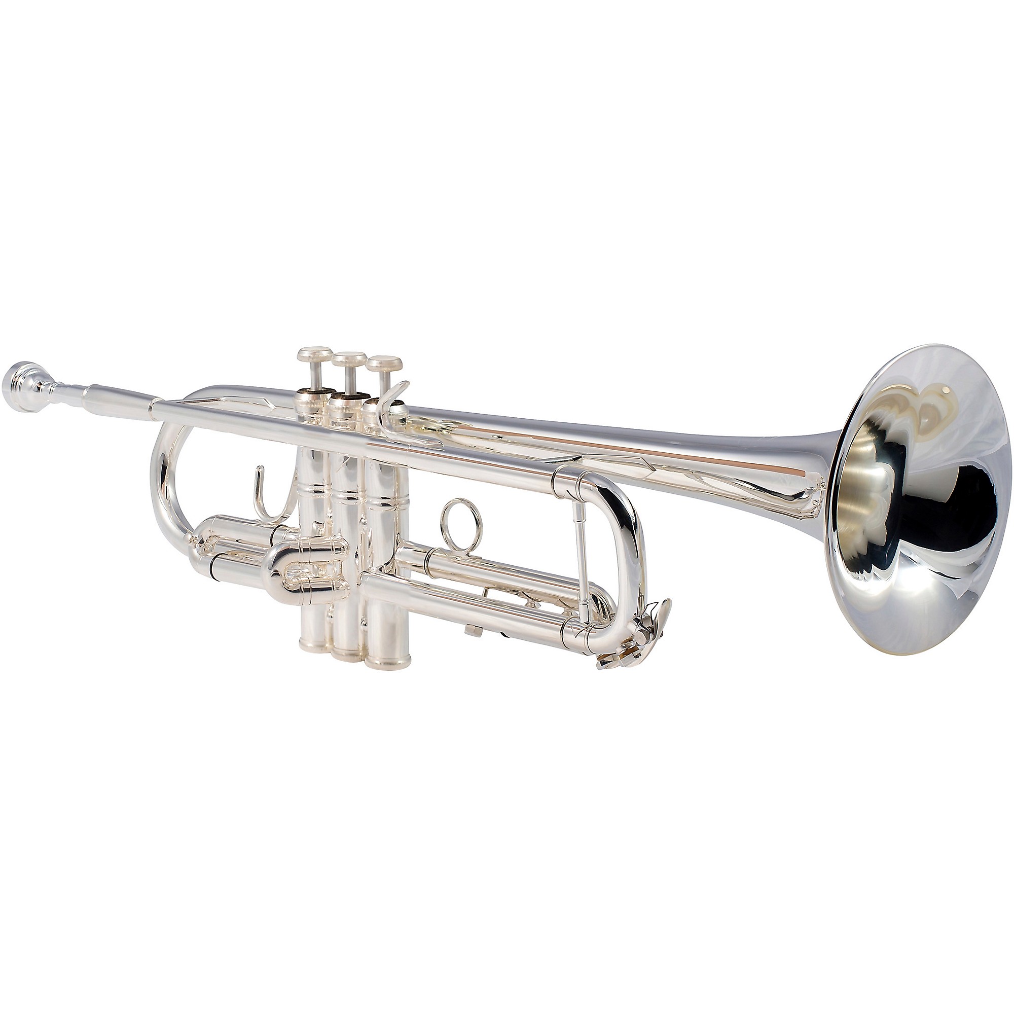 Levante LV-TR4205 Pro Series Key of Bb Clear Lacquer Trumpet with Case,  Mouthpiece