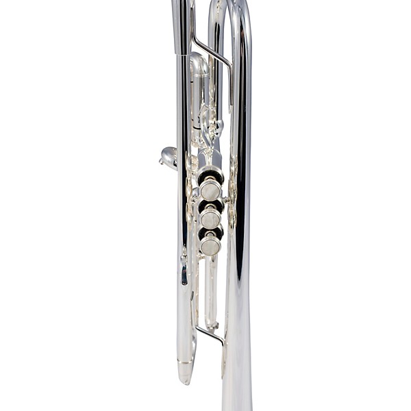 Open Box Allora ATR-550 Paris Series Professional Bb Trumpet Level 2 Silver plated 197881122270