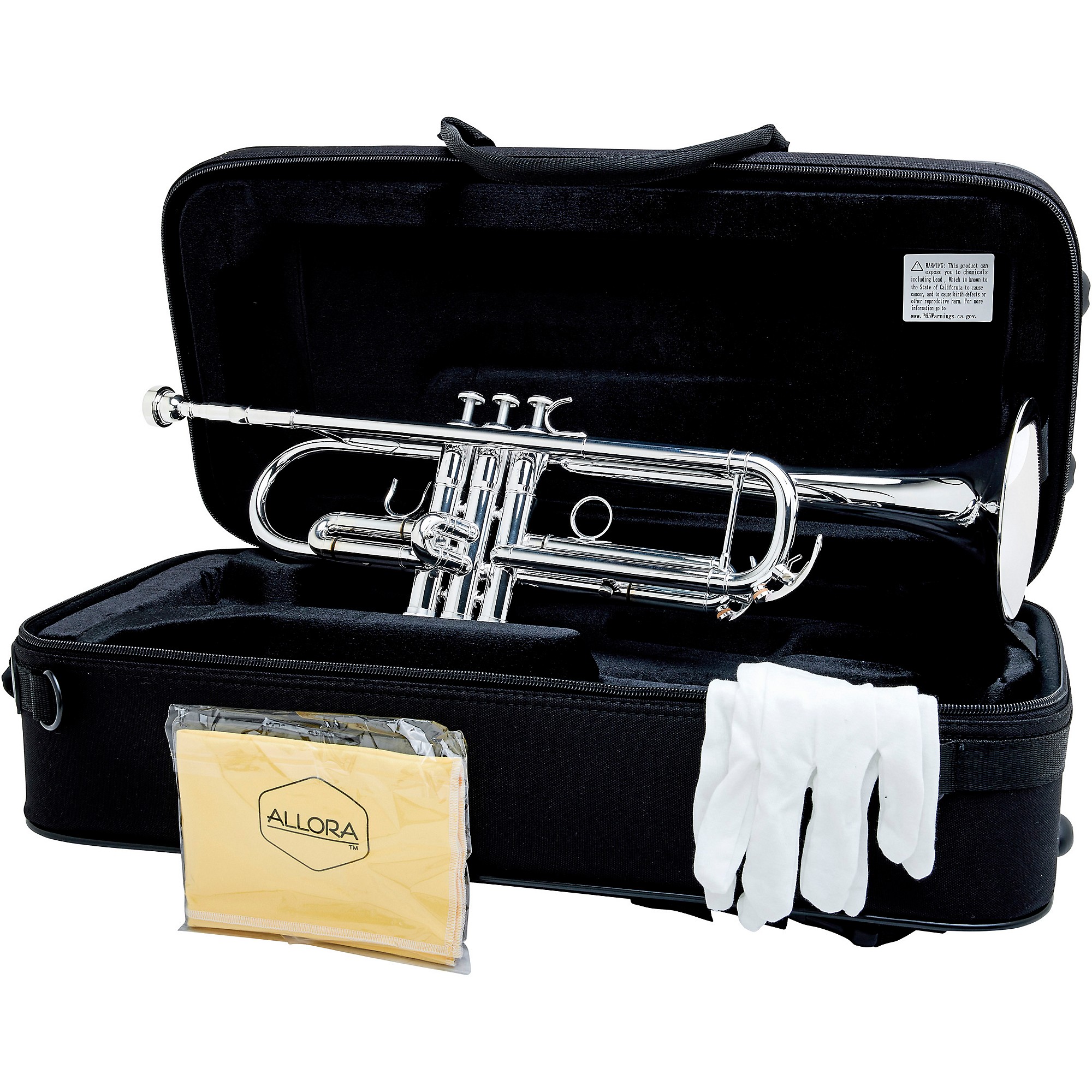 Allora ATR-450 Vienna Series Intermediate Bb Trumpet Silver plated