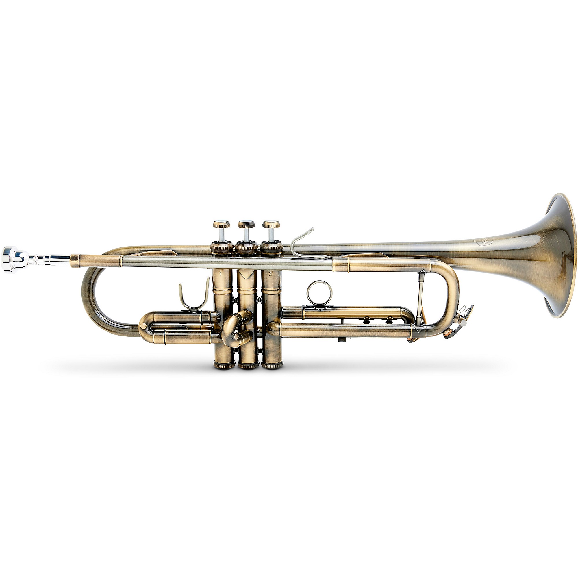 Standard B Flat Trumpet Full Copper Lacquered Gold Trumpet Instrument Brass  Instrument Music Instrument Brass Instrument : : Musical  Instruments, Stage & Studio