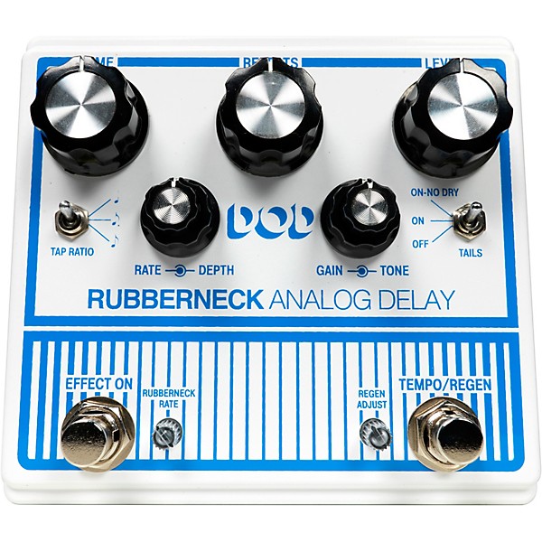 Open Box DOD Rubberneck Analog Delay Pedal with Tap Tempo Level 2 Regular 190839383501