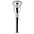 Bach Commercial Series Shallow Cup Trumpet Mouthpiece i... Bach Commercial Series Shallow Cup Trumpet Mouthpiece in Silver 7S