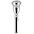 Bach Commercial Series Shallow Cup Trumpet Mouthpiec... Bach Commercial Series Shallow Cup Trumpet Mouthpiece in Silver 10.5S