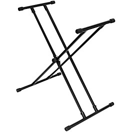 On-Stage Double-X Bullet Nose Keyboard Stand With Lok-Tight Construction