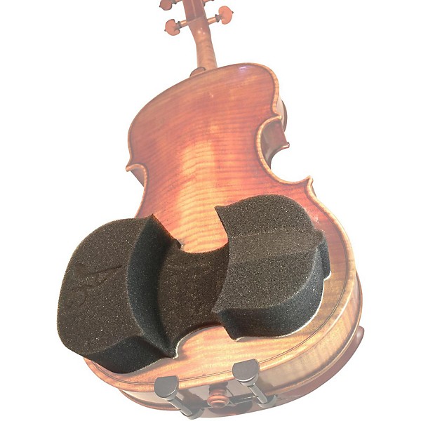 AcoustaGrip Concert Performer Thick Violin and Viola Shoulder Rest Charcoal