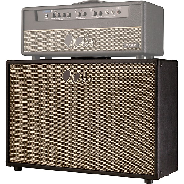 PRS John Mayer J-MOD Stealth 130W 2X12 Guitar Amplifier Speaker Cabinet Black