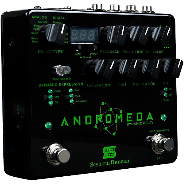 Clearance Seymour Duncan Andromeda Dynamic Delay Pedal