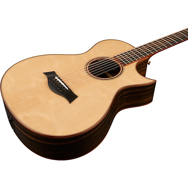 Taylor Custom #10083 12-Fret 12-String Grand Concert Acoustic-Electric Guitar Natural