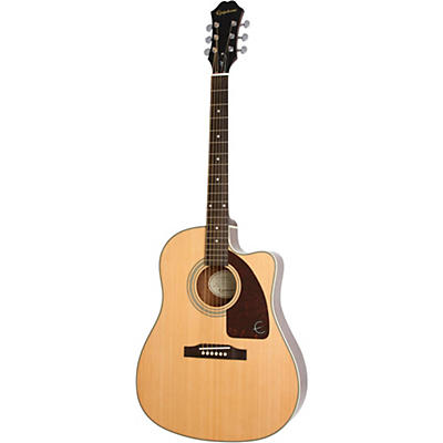 Epiphone J-15 Ec Deluxe Acoustic-Electric Guitar Natural for sale