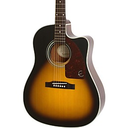 Epiphone J-15 EC Deluxe Acoustic-Electric Guitar Vintage Sunburst