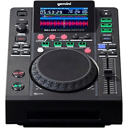 Open Box Gemini MDJ-600 Professional DJ USB CD CDJ Media Player Level 1