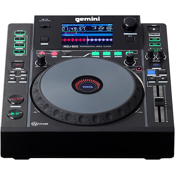 Open Box Gemini MDJ-900 Professional USB DJ Media Player Level 1
