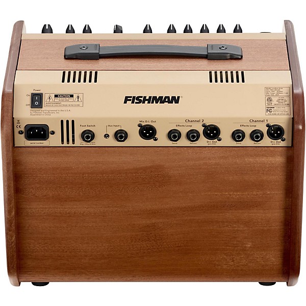 Open Box Fishman Limited Edition Mahogany Loudbox Artist 120W 1x8