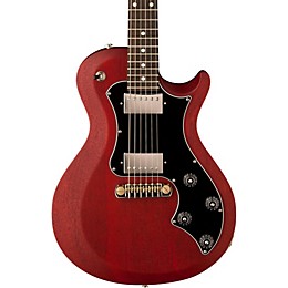 PRS S2 Singlecut Standard Electric Guitar Vintage Cherry Satin Black Pickguard