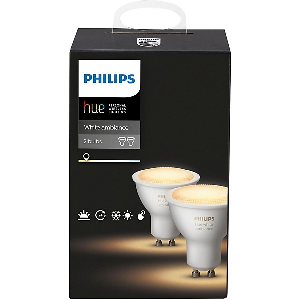 Philips Hue White Ambiance GU10 2PK