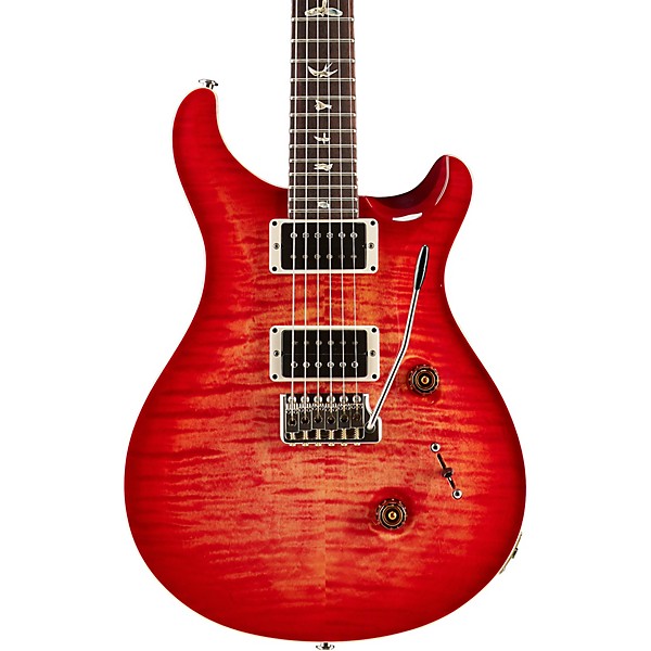 PRS Custom24 2015年製（Blood Orange) Platinum PRS Custom 24 with Carved Top Electric Guitar Blood