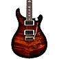 PRS Custom 24 with Carved Top Electric Guitar Black Gold Burst thumbnail