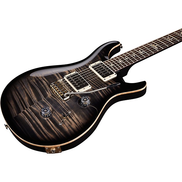 PRS Custom 24 with Carved Top Electric Guitar Charcoal Burst