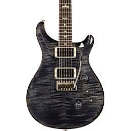 PRS Custom 24 with Carved Top Electric Guitar Gray Black