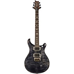 PRS Custom 24 with Carved Top Electric Guitar Gray Black