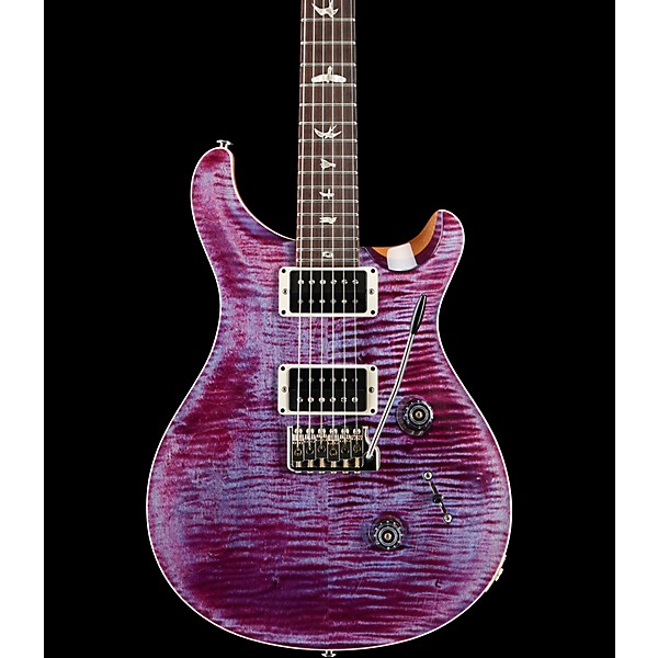 PRS Custom 24 with Carved Top Electric Guitar Violet