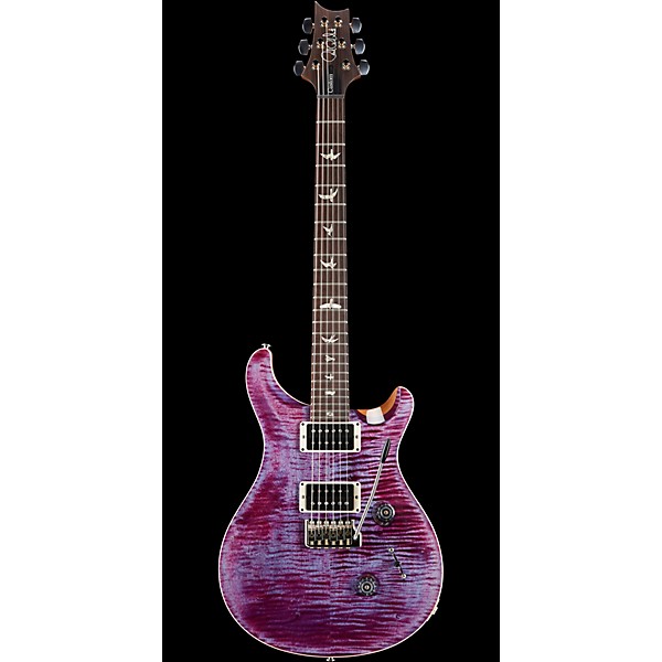 PRS Custom 24 with Carved Top Electric Guitar Violet