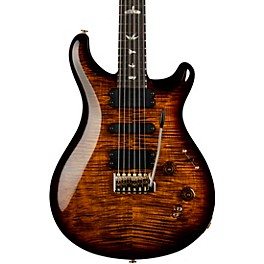 PRS 509 10 Top with Pattern Regular Neck Electric Guitar Black Gold Burst