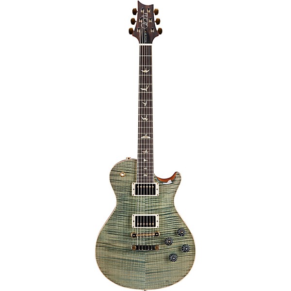 PRS McCarty SingleCut 594 with Pattern Vintage Neck, 10 Top Electric Guitar Trampas Green