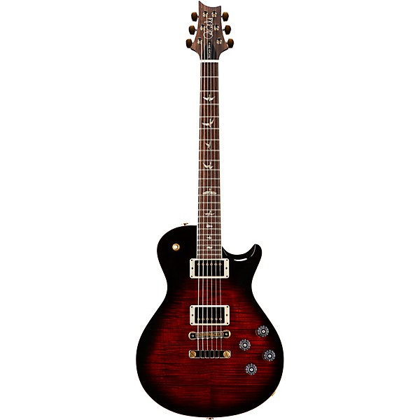 PRS McCarty SingleCut 594 with Pattern Vintage Neck, 10 Top Electric Guitar Fire Red Burst