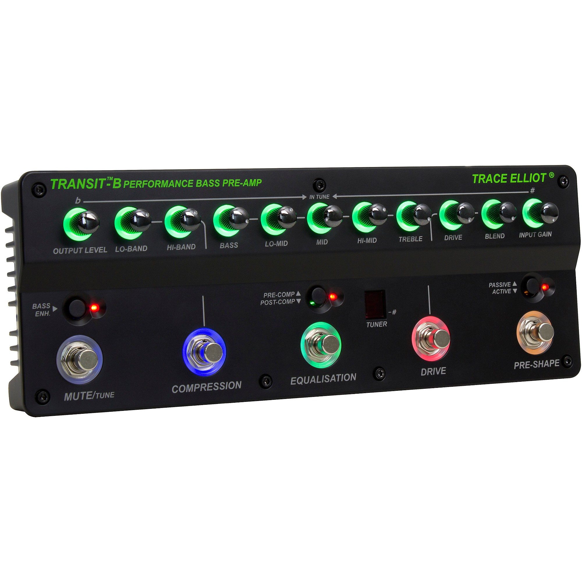 ベース Trace Elliot Transit B Trace Elliot Transit B Bass Preamp and Effects Pedal | Guitar Center