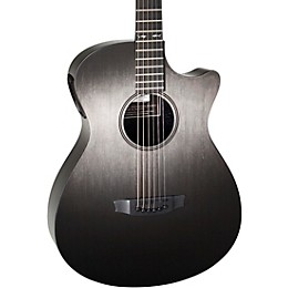 Open Box RainSong Concert Hybrid Series CH-OM Acoustic-Electric Guitar with L.R. Baggs Stagepro Element Electronics Level 2 Pinstripe Rosette 190839137838