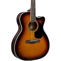 Mitchell O120CESB Auditorium Acoustic-Electric Guitar 3-Color Sunburst