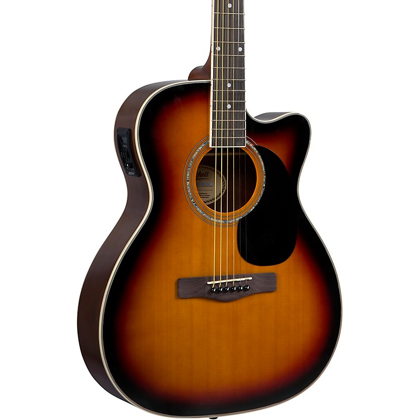 Mitchell O120CESB Auditorium Acoustic-Electric in 3-Color Sunburst
