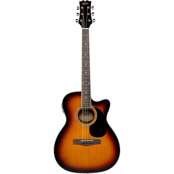 Mitchell O120CESB Auditorium Acoustic-Electric Guitar 3-Color Sunburst