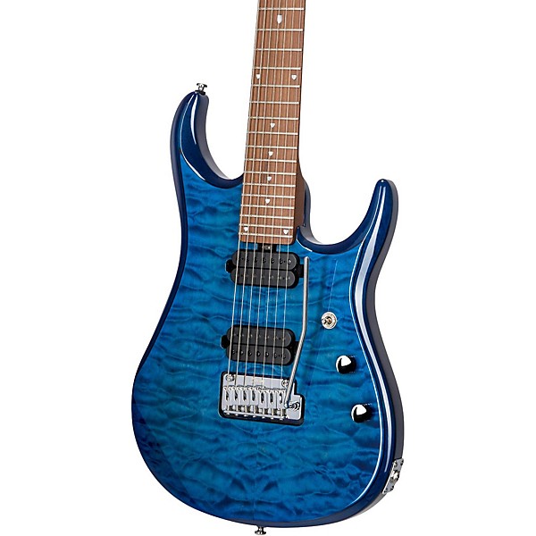Open Box Sterling by Music Man John Petrucci Signature Series 7 String Electric Guitar Level 2 Neptune Blue 194744024092