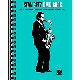 Hal Leonard Stan Getz Omnibook For B-Flat Instruments