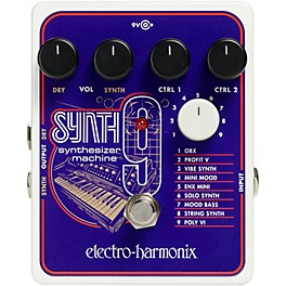 Open Box Electro-Harmonix SYNTH9 Synthesizer Machine Pedal Level 1