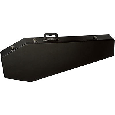 Coffin Case Guitar Case Black Red for sale