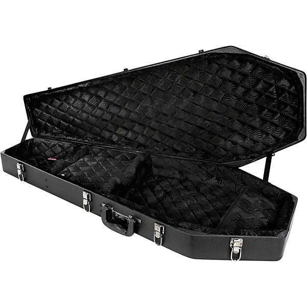Coffin Case Guitar Case Black Black