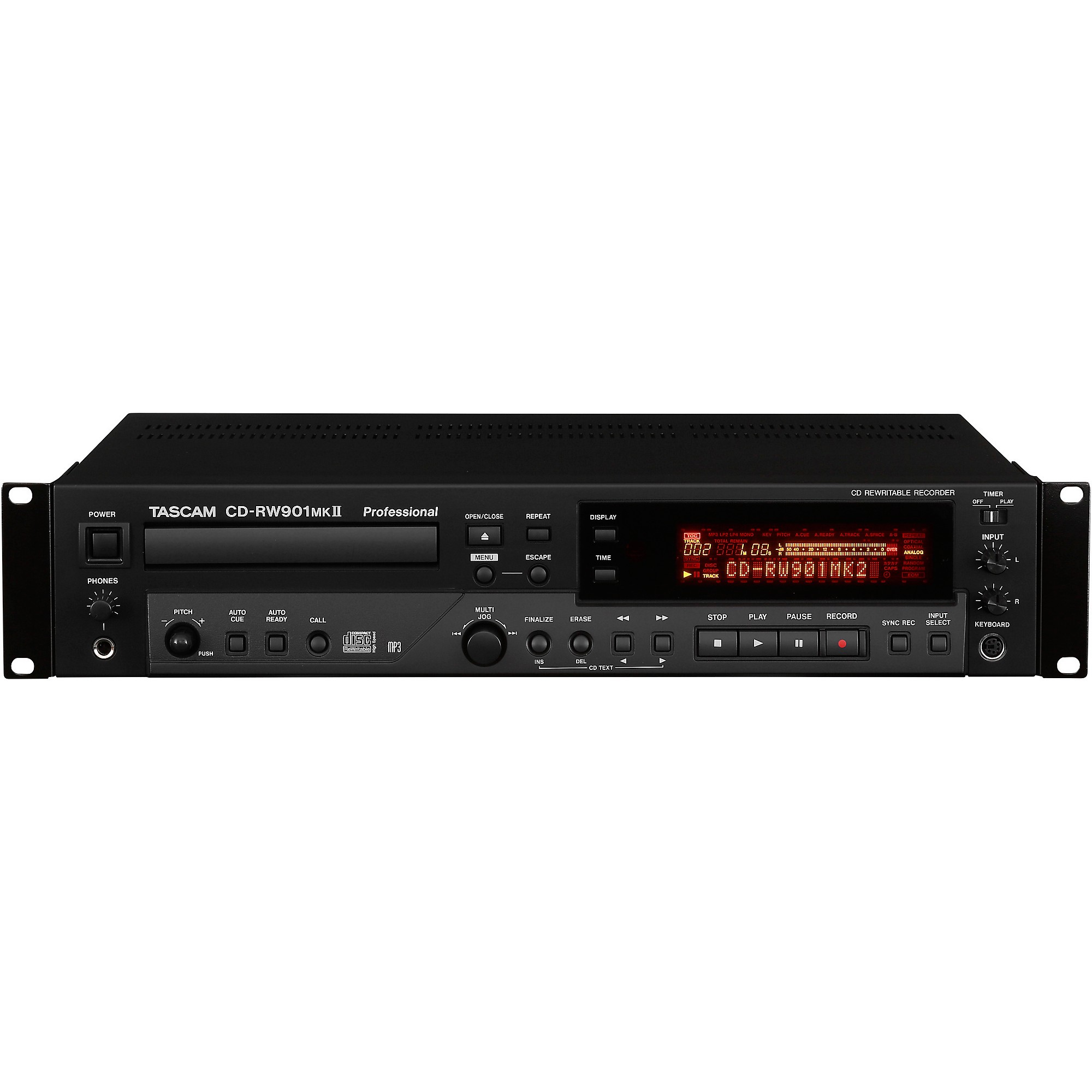 TASCAM CD-RW901MKII Professional Audio CD Recorder | Guitar Center