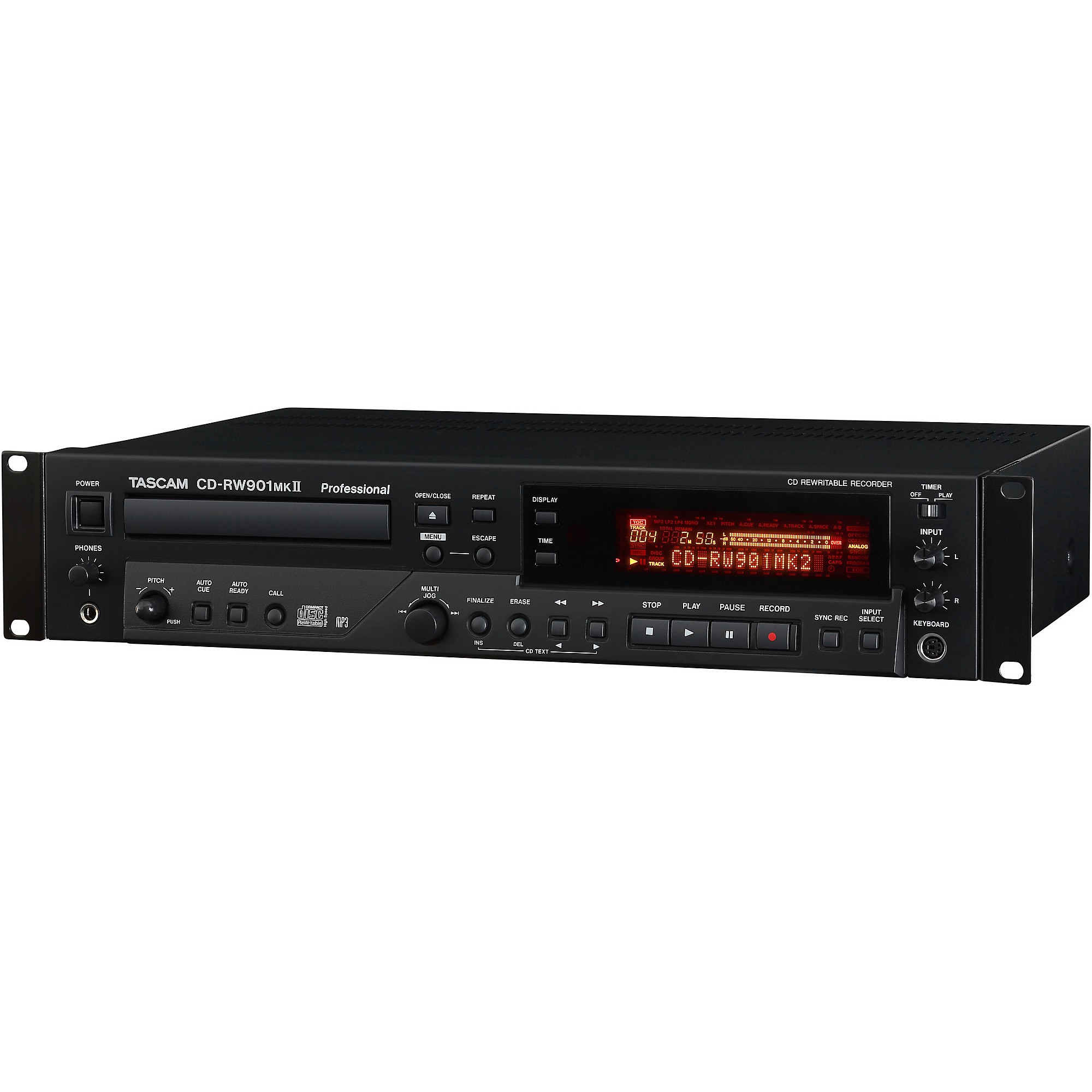 TASCAM CD-RW901MKII Professional Audio CD Recorder | Guitar Center