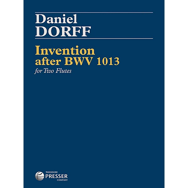 Carl Fischer Invention after BWV1013-2 copy