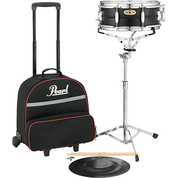 Open Box Pearl SK910C Educational Snare Kit with Rolling Cart Level 1 14 x 5.5 in.