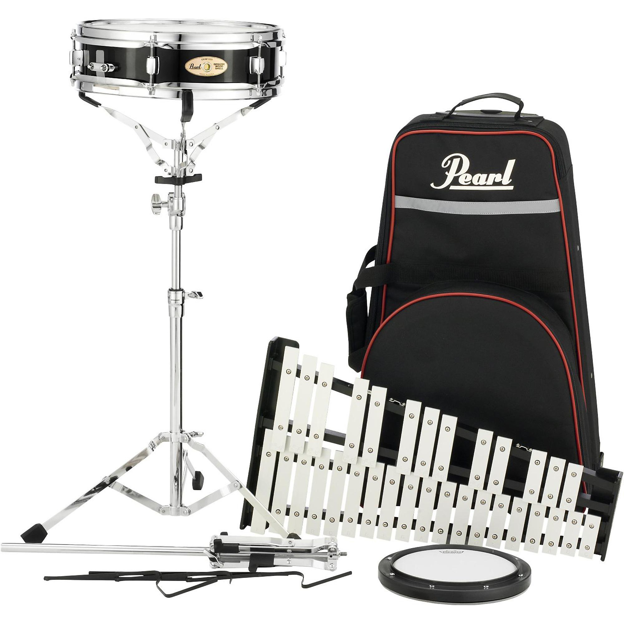 ペルクパーカッション ラビオソ カホン PRK Percussions Pearl PL910C Educational Snare and Bell Kit with Rolling Cart 13