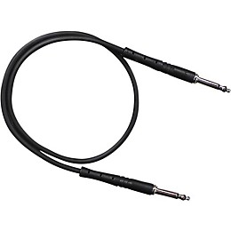 Rapco Horizon StageMASTER TRS TT Patch Cable - Black 1 ft.