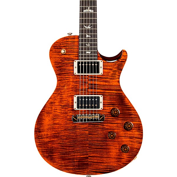 PRS Mark Tremonti With Pattern Thin Neck and Adjustable Stoptail Bridge  Electric Guitar Orange Tiger