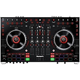 Restock Numark NS6II Premium 4-Channel Serato DJ Controller with Dual USB and HD Color Displays